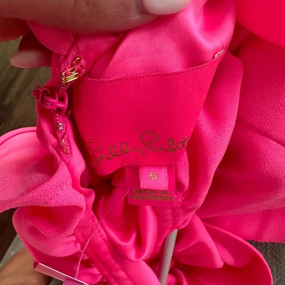 NWT Lilly Pulitzer Pink Jumpsuit Size 6
